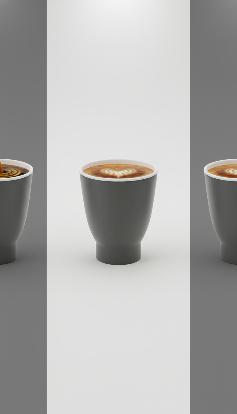 Signature Espresso in Graphite Gray Cup