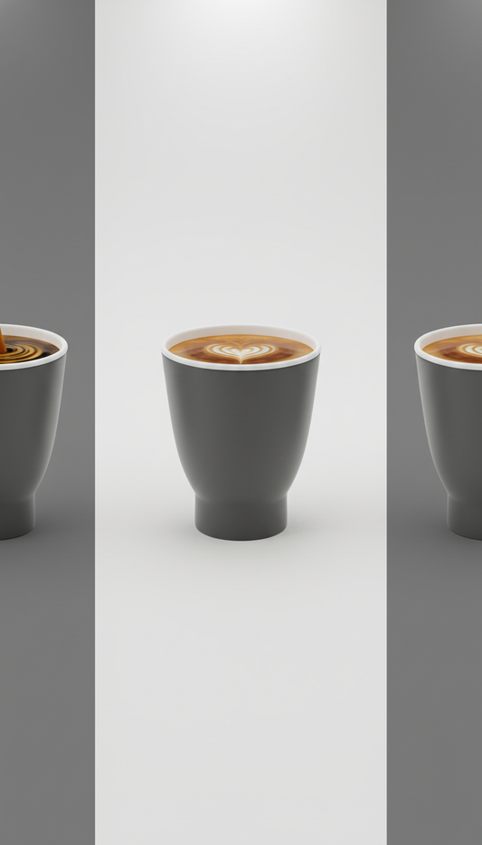 Signature Espresso in Graphite Gray Cup